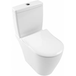 Combi Pack avento Direct Flush en céramique - Sortie horizontale - Couleur : blanc