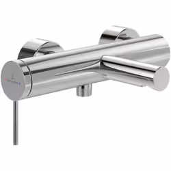 Avantages du mitigeur bain douche mécanique Collection Loop & Friends : formes organiques et fluides très design Air Plus : o ...
