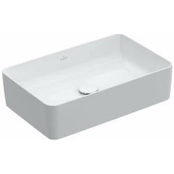 Vasque a poser rectangle  Collaro Stone White CeramicPlus