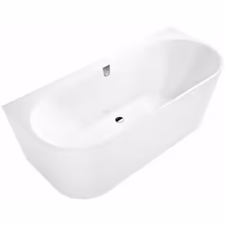 Description générale La baignoire OBERON 2.0 est un modèle semi-îlot élégant, conçu pour être installé contre un mur. Avec se ...