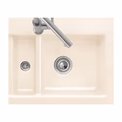 Avantages du Vidage Automatique pour Subway Pure 60 Villeroy & Boch : Compatibilité : Spécialement conçu pour les éviers en c ...