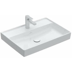 Villeroy & Boch Collaro - Lavabo 65x47 cm, sans trop-plein, trou de robinetterie, blanc alpin 4A336601