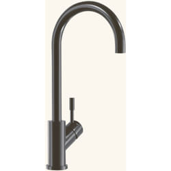 Robinet cuisine Villeroy&boch umbrella inox coloris anthracite mat