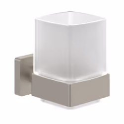 Avantages du produit: Design Sophistiqué: Le Porte-verre Villeroy & Boch Elements - Striking Nickel Brossé est doté d'un desi ...
