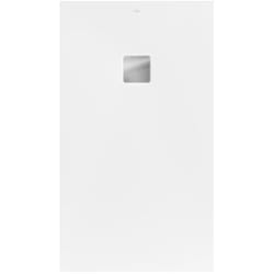 Receveur antidérapant 160 x 90 villeroy et boch Planeo acrylique rectangle stone white