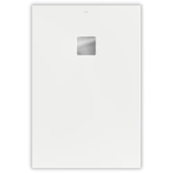 Receveur antidérapant 100 x 90  Planeo acrylique rectangle stone white