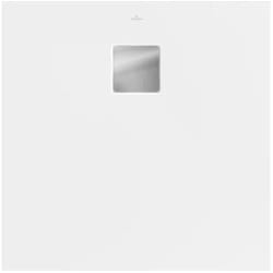 Receveur antidérapant 100 x 100 villeroy et boch Planeo acrylique carré stone white