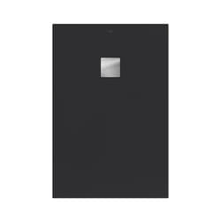 Receveur antidérapant 140 x 90  Planeo acrylique rectangle gris anthracite