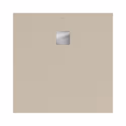 Receveur 90 x 90 Planeo acrylique carré nature creme