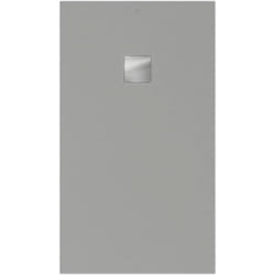 Receveur 180 x 90 villeroy et boch Planeo acrylique rectangle nature gris