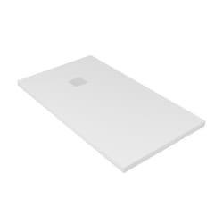 Receveur antidérapant 150 x 80  Planeo acrylique rectangle blanc