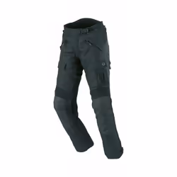 Büse Bormio Pantalon Textile moto, noir, taille 24 pour Hommes