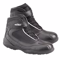 Büse City Limit Bottes de moto étanche, noir, taille 42 pour Hommes