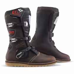 Gaerne Balance Oiled Bottes de moto, brun, taille 41 pour Hommes