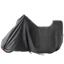 Büse Couverture de Scooter avec top case noir gaufré