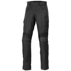 Büse Cargo Pantalon de moto en cuir, noir, taille 28 pour Hommes