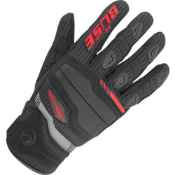 Büse Fresh Gants, noir-rouge, taille XL pour Hommes