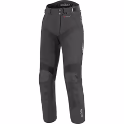 Büse Highland Dames de moto pantalon Textile, noir, taille 40 pour Femmes