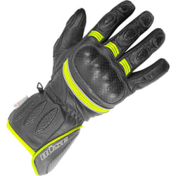 Büse Pit Lane Gants de dames, noir-jaune, taille S M pour Femmes
