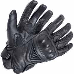 Büse Cafe Racer Gants de moto perforés, noir, taille L pour Hommes
