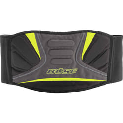 Büse Curve Ceinture de reins, noir-jaune, taille S pour Hommes