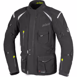 Büse Grado Veste Textile moto, noir, taille 48 pour Hommes