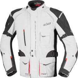 Büse Grado Veste Textile moto, noir-gris-rouge, taille 50 pour Hommes