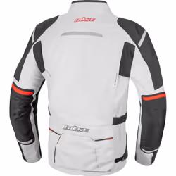 Büse Grado Veste Textile moto, noir-gris-rouge, taille 50 pour Hommes