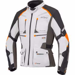 Büse Porto Veste Textile moto, gris, taille 54 pour Hommes