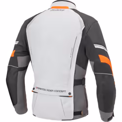 Büse Porto Veste Textile moto, gris, taille 54 pour Hommes