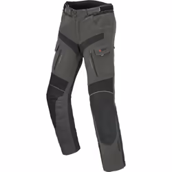 Büse Porto Pantalon textile de moto, noir-gris, taille 48 pour Hommes