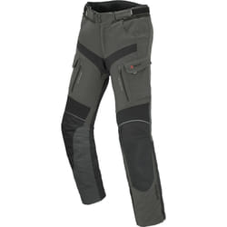 Büse Porto Pantalon textile de moto, noir-gris, taille 48 pour Hommes