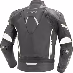 Büse Imola Veste en cuir de moto, noir-blanc, taille 26 pour Hommes