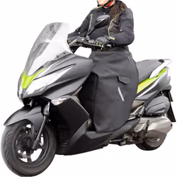 Büse Protection contre la pluie pour les conducteurs de scooters, noir pour Hommes