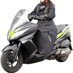 Büse Protection contre la pluie pour les conducteurs de scooters, noir pour Hommes