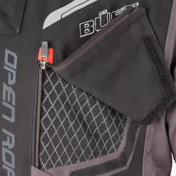 Büse Open Road II Veste textile de moto de dames, noir, taille 38 pour Femmes
