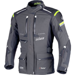 Büse Nova Veste textile de moto de dames, gris-jaune, taille 38 pour Femmes