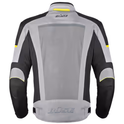 Büse Santerno Blouson textile de moto, gris, taille 2XL pour Hommes