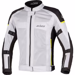 Büse Santerno Veste textile de moto de dames, gris, taille 40 pour Femmes