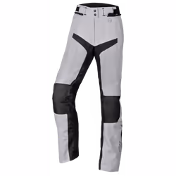 Büse Santerno Pantalon textile de moto de dames, gris, taille 44 pour Femmes