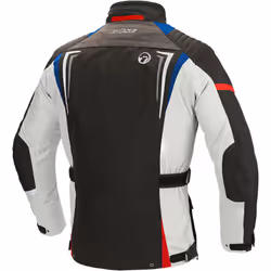 Büse Lago Pro Veste textile moto, noir-rouge-bleu, taille 5XL pour Hommes