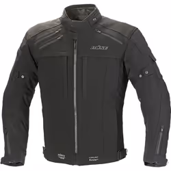 Büse Nardo III Veste textile de moto, noir, taille 64 pour Hommes