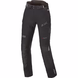 Büse Rocca Pantalon textile de moto de dames, noir, taille 42 pour Femmes