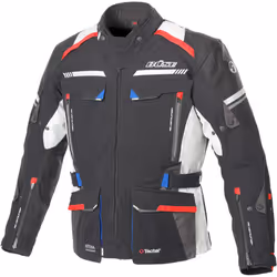 Büse Highland 2 Veste textile de moto, noir-gris, taille 62 pour Hommes