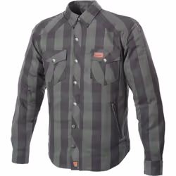 Büse Fairbanks Chemise moto, vert, taille S pour Hommes