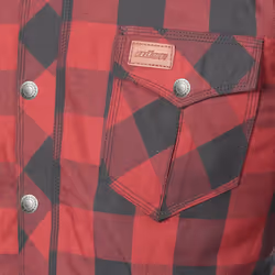 Büse Fairbanks Chemise de moto pour dames, rouge, taille 38 pour Femmes