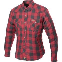 Büse Fairbanks Chemise de moto pour dames, rouge, taille 44 pour Femmes