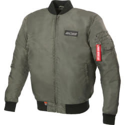 Büse Kingman Veste textile de moto, vert, taille 64 pour Hommes
