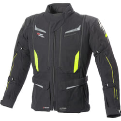 Büse Agadir Veste textile de moto, noir-jaune, taille 52 pour Hommes