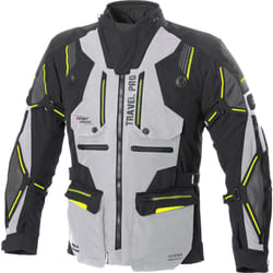 Büse Travel Pro Blouson textile de moto, noir-gris, taille 48 pour Hommes